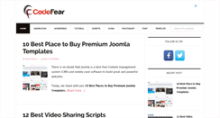 Desktop Screenshot of codefear.com
